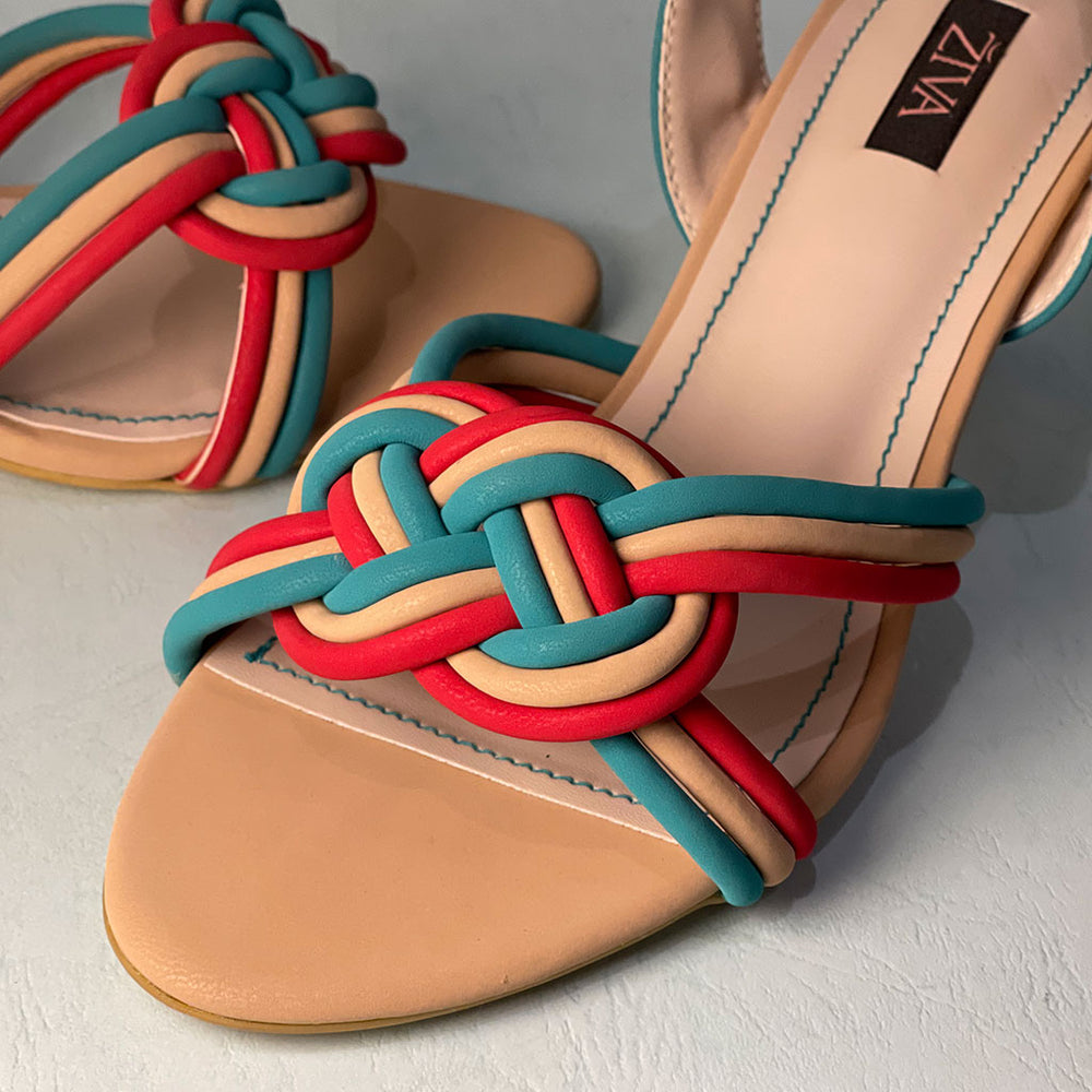 Lindsay Turquoise Sandals